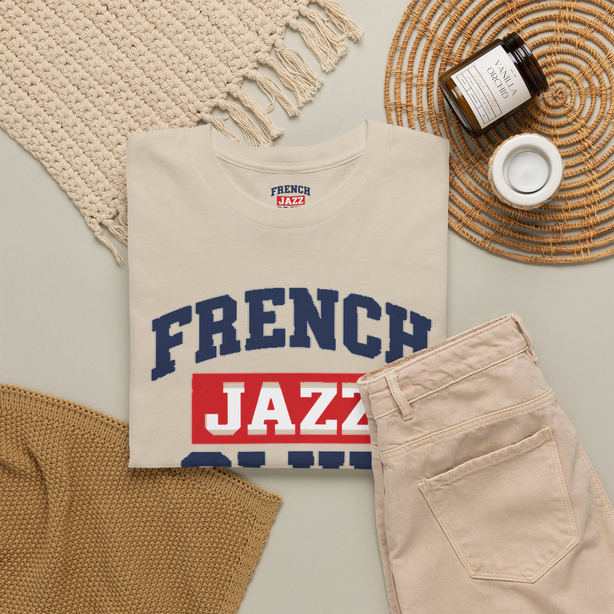 French Jazz Club T-Shirt | Retro College Style