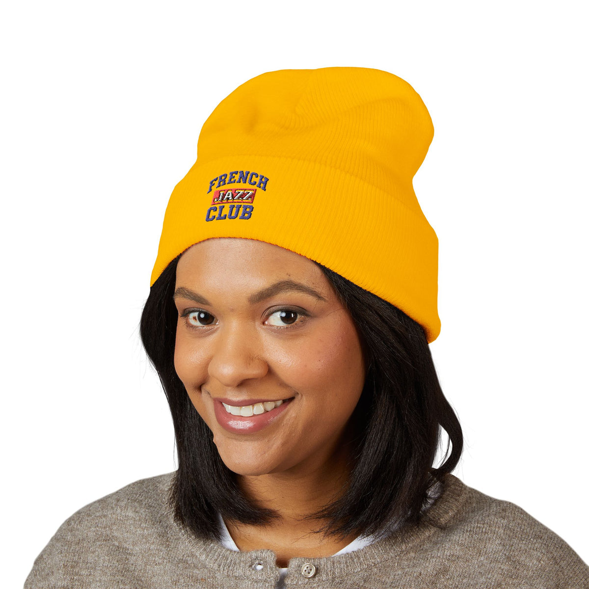 Embroidered Member Logo Cuffed Beanie