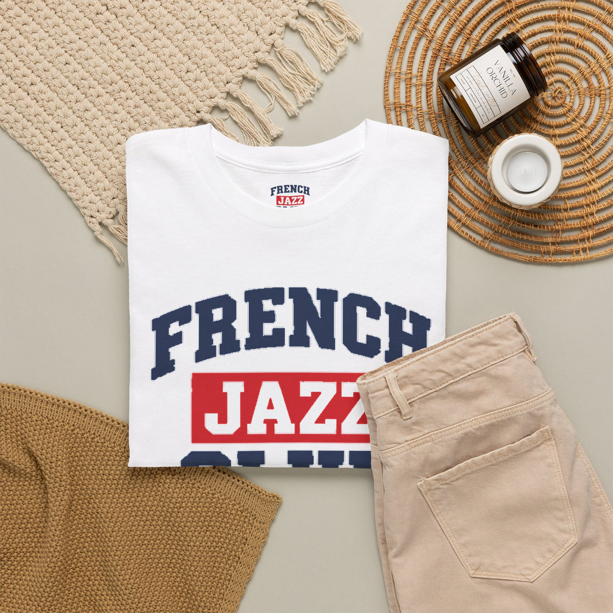 French Jazz Club T-Shirt | Retro College Style