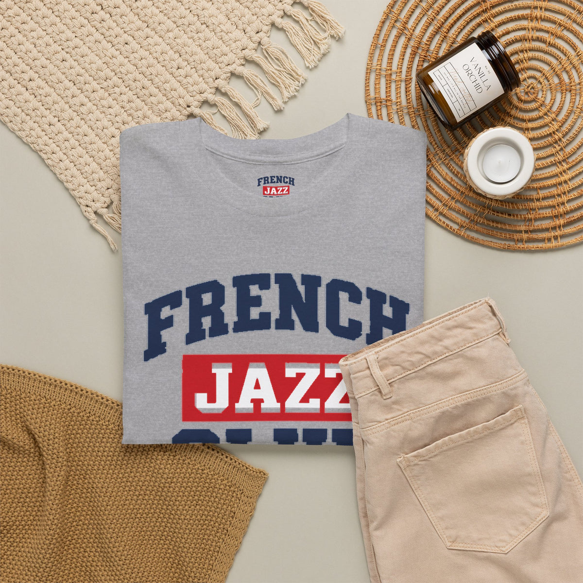 French Jazz Club T-Shirt | Retro College Style